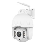 Foscam SD8P, 4K/8MP Dual-Band WiFi PTZ buiten beveiligingscamera Wit