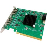 HighPoint RocketU 1388D 8x PCIe 3.0 x16 usb-controller 