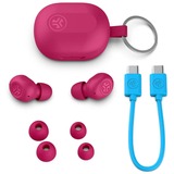 JLab Jbuds Mini Wireless headphones in-ear oortjes Magenta, Bluetooth 5.3