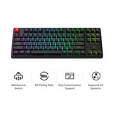 Keychron C3 Pro-H4 RGB mechanisch toetsenbord Zwart, US lay-out (QWERTY), Keychron Super Banana, 80% (TKL)	, RGB leds, Cherry Double-Shot PBT, hot swap, 8000 Hz