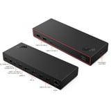 Lenovo ThinkPad USB4 Smart Dock 5500 dockingstation Zwart