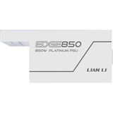 Lian Li EDGE850 modulaire 850 watt voeding  Wit, 1x 12V-2x6, 3x PCIe