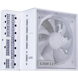 Lian Li EDGE850 modulaire 850 watt voeding  Wit, 1x 12V-2x6, 3x PCIe