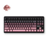 MCHOSE G87 Wireless Gasket Mount Custom Mechanical Keyboard, gaming toetsenbord Zwart/roze, US lay-out, 80% TKL, RGB, PBT Keycaps, Hot-Swap, 2.4GHz | Bluetooth | USB-C