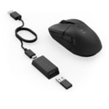 NZXT Lift Elite Wireless Gaming Mouse Zwart, USB / 2.4 GHz, 8.000 Hz / 4.000 Hz, 26.000 DPI