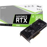PNY GeForce RTX 3060 8GB VERTO Dual Fan grafische kaart 3x DisplayPort, 1x HDMI