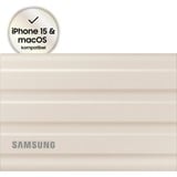 Samsung Portable T7 Shield, 1 TB externe SSD Beige, MU-PE1T0K/EU, USB-C 3.2 Gen 2 (10 Gbit/s)