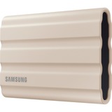 Samsung Portable T7 Shield, 1 TB externe SSD Beige, MU-PE1T0K/EU, USB-C 3.2 Gen 2 (10 Gbit/s)