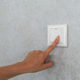 Shelly BLU Wall Switch 4 (without adapter and frame) schakelaar Wit, Bluetooth 4.2