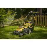 Stanley 18V V20 2x 4Ah set 37 cm grasmaaier Zwart/geel, 2 accu's  en 2 opladers inbegrepen