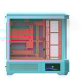 Thermaltake  big tower behuizing Mint/bes | 2x USB-A | 1x USB-C | Window
