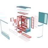 Thermaltake  big tower behuizing Mint/bes | 2x USB-A | 1x USB-C | Window