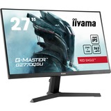 iiyama G-Master Red Eagle G2770QSU-B1 27" gaming monitor Zwart, WQHD, 165 Hz, HDMI, DisplayPort, USB, Audio, FreeSync 
