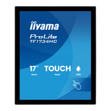 iiyama ProLite TF1734MC-B8X 17" Public Display Zwart, VGA, HDMI, DisplayPort, Touch