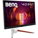 BenQ MOBIUZ EX2710U 27" 4K Ultra HD gaming monitor Wit/zwart, 1x DisplayPort, 2x HDMI, 4x USB-A, 144 Hz, 2x HDMI, 1x DisplayPort, USB-A, USB-B, HDRi
