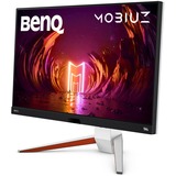 BenQ MOBIUZ EX2710U 27" 4K Ultra HD gaming monitor Wit/zwart, 1x DisplayPort, 2x HDMI, 4x USB-A, 144 Hz, 2x HDMI, 1x DisplayPort, USB-A, USB-B, HDRi