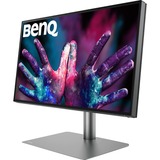 BenQ PD2725U 27" 4K UHD monitor Zwart/grijs, 2x HDMI, 1x DisplayPort, 2x Thunderbolt, USB-A, HDR10