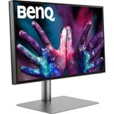 BenQ PD2725U 27" 4K Ultra HD monitor Zwart/grijs, 1x DisplayPort, 2x HDMI, 3x USB-A, 2x Thunderbolt