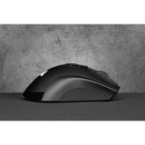 Corsair IRONCLAW RGB WIRELESS Gaming Mouse Zwart, 100 - 18,000 dpi, Bluetooth + LE, RGB leds