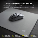 Corsair MM Anti-fray Cloth XL gaming muismat Grijs