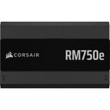 Corsair RM750e modulaire 750 watt voeding  Zwart, 1x 12V-2x6, 1x PCIe