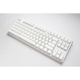 Ducky One 3 Classic Pure White TKL RGB mechanisch toetsenbord Wit, US lay-out (QWERTY), Cherry MX Speed Silver, 80% (TKL)	, RGB leds, Double-shot PBT, Hot-swappable, QUACK Mechanics