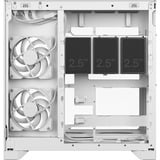 Fractal Design Pop 2 Vision RGB midi tower behuizing Wit | 1x USB-A | 1x USB-C | RGB | Tempered Glass