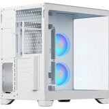 Fractal Design Pop 2 Vision RGB midi tower behuizing Wit | 1x USB-A | 1x USB-C | RGB | Tempered Glass