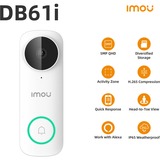 Imou DB61i deurbel 5MP | Twee-weg gesprek | Persoonsdetectie | IP65 weerbestendig
