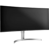 LG UltraWide 35WN75C-W 35" Curved UltraWide Monitor Wit/zilver, 2x HDMI, DisplayPort, 2x USB-A, USB-C