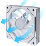 Lian Li UNI FAN SL-INFINITY 120 Reverse RGB case fans Wit, 3 stuks, 120 x 122 x 25 mm, PWM