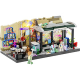 Lumibricks Street Fusion - Graffiti Bus Stop Constructiespeelgoed F9066