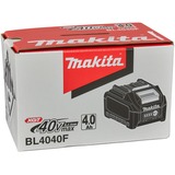 Makita Accu BL4040F XGT oplaadbare batterij Zwart, In doos | 40 V | actief koelsysteem | schuifaccu