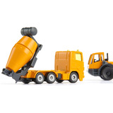 SIKU Kiepwagen en betonmixer Modelvoertuig 