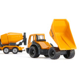 SIKU Kiepwagen en betonmixer Modelvoertuig 