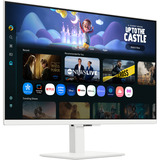 Samsung Smart Monitor M5 S27FM501EU 27" Wit, 2x HDMI, 2x USB-A, Wi-Fi 5