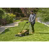 Stanley Grasmaaier V20 Li-Ion 2x18V 37 cm Geel/zwart, Accu en oplader niet inbegrepen