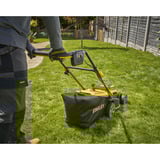 Stanley Grasmaaier V20 Li-Ion 2x18V 37 cm Geel/zwart, Accu en oplader niet inbegrepen