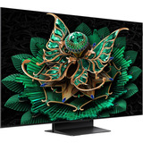 TCL QD-MiniLED TV 50MQLED85K 50" Ultra HD QLED Zwart, 4x HDMI, 1x USB-A, CI, Optisch, Bluetooth, LAN, WLAN, HDR10
