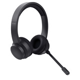 Trust Ayda Draadloze ENC Pc-headset on-ear  Zwart, Bluetooth, noise cancelling microfoon, tot 24 uur batterij