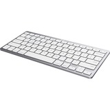 Trust Wireless Bluetooth keyboard, toetsenbord Grijs/wit, US lay-out, Scissor switches, Bluetooth 4.0