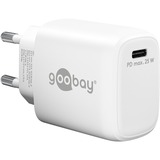 goobay USB-C PD GaN snellader (25 W) Wit