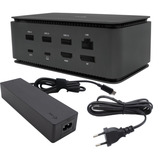 i-tec USB4 Metal Docking station Dual 4K HDMI DP with Power Delivery 80 W + i-tec Universal Charger 100 W Zwart