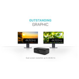 i-tec USB4 Metal Docking station Dual 4K HDMI DP with Power Delivery 80 W + i-tec Universal Charger 100 W Zwart
