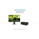 i-tec USB4 Metal Docking station Dual 4K HDMI DP with Power Delivery 80 W + i-tec Universal Charger 100 W Zwart