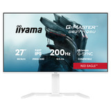 iiyama G-Master Red Eagle GB2771QSU-W1 27" gaming monitor Wit, 2x HDMI, DisplayPort, 2x USB-A, 2x USB-C, 200 Hz