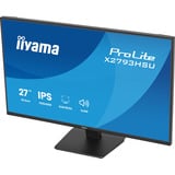 iiyama ProLite X2793HSU-B1 27" monitor Zwart (mat), 120 Hz, HDMI, DisplayPort, USB, Audio