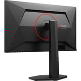 AOC Q25G4SR 24.5" gaming monitor Zwart/rood, 300 Hz, HDMI, DisplayPort, Audio