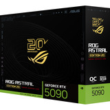 ASUS GeForce RTX 5090 ROG ASTRAL Edition 20 grafische kaart DLSS 4, 3x DisplayPort, 2x HDMI 2.1, USB-C