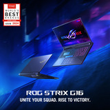 ASUS ROG Strix G16 G614PM-S5004W 16"  gaming laptop Grijs | R9 8940HX | RTX 5060 | 16 GB | 1 TB SSD